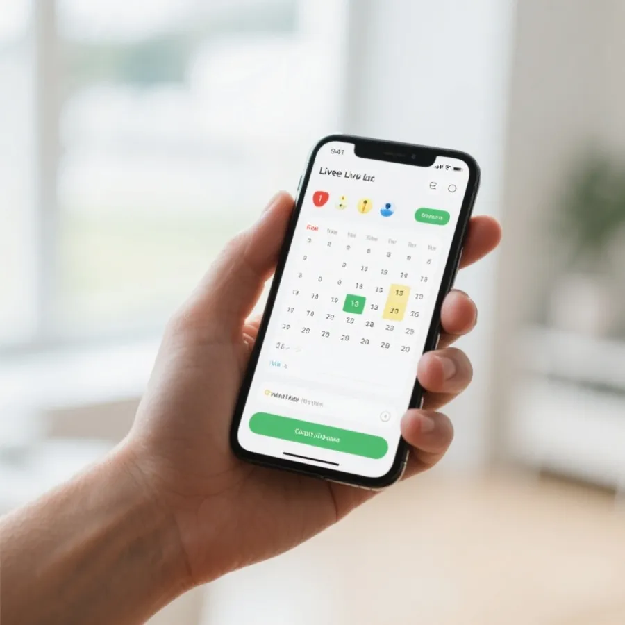 手機下載與安裝世界盃 App 示意圖